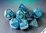 Chessex - Polyhedral Set (7) - Gemini -Lab -  Green- Teal/Gold