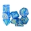 Chessex Dice - Polyhedral Set (7) - Shimmer - Lab - Aqueous/Gold