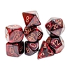 Chessex Dice - Polyhedral Set (7) - Lustrous - Lab - Gothic/Copper-gaming-The Games Shop