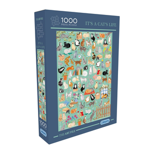 Gibson - 1000 Piece - Art File It's a Cat's Life