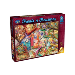 Holdson - 1000 Piece - Treats N Treasures - The Journaler Desk