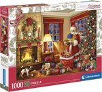 Clementoni - 1000 Piece - Santa's Visit-jigsaws-The Games Shop