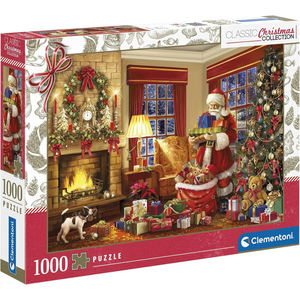 Clementoni - 1000 Piece - Santa's Visit