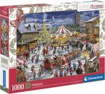Clementoni - 1500 Piece - Christmas Fair-jigsaws-The Games Shop