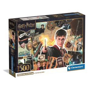 Clementoni - 1500 Piece - Harry Potter Wand