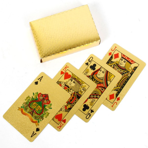 Gold Foil playing cards