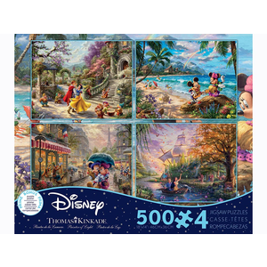 Ceaco - Kinkade Disney Dreams 4x500 piece series 6