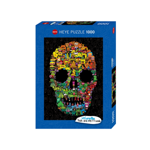 Heye - 1000 piece Burgerman - Doodle Skull