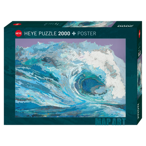Heye - 2000 piece Map Art - Map Wave