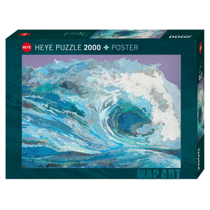 Heye - 2000 piece Map Art - Map Wave