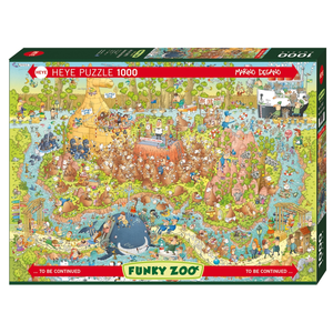 Heye - 1000 piece Funky Zoo - Australian Habitat