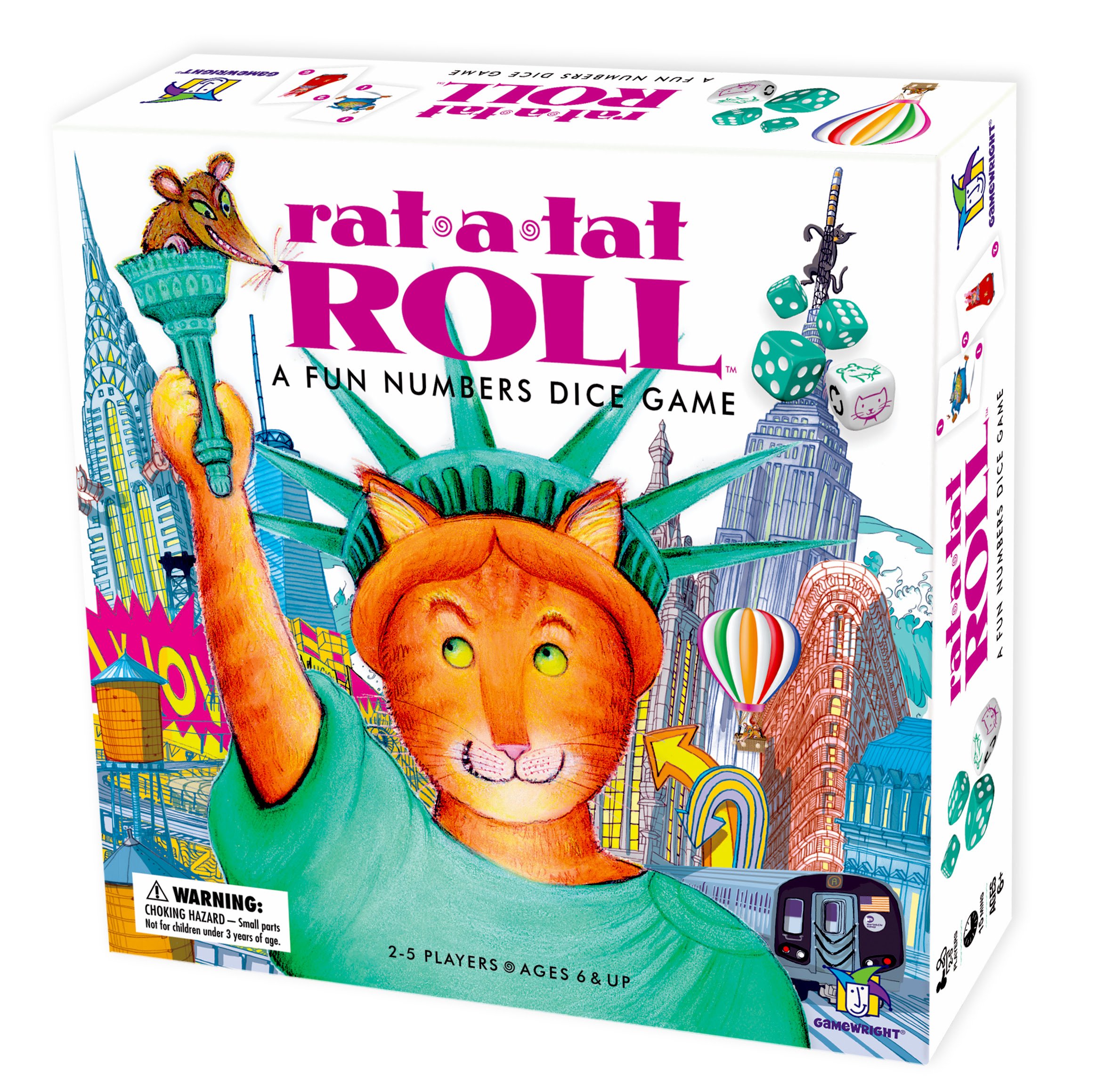 Rat a Tat Roll - Card & Dice Games-Kids : The Games Shop | Board games | Card games | Jigsaws ...