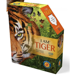 Shaped Jigsaw - 550 piece - I am Tiger