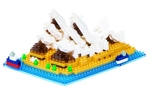 Nanoblock - Large Sydney Opera House-construction-models-craft-The Games Shop