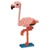 Nanoblock - Small Flamingo 2.0-construction-models-craft-The Games Shop