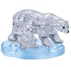 3D Crystal Puzzle - Polar Bear and Cub-jigsaws-The Games Shop