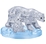 3D Crystal Puzzle - Polar Bear and Cub