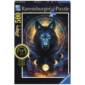 Ravensburger - 500 piece Starline - Lunar Wolf