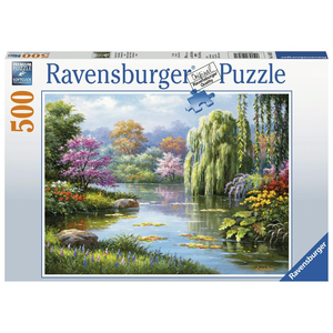Ravensburger - 500 piece - Romantic Pond View