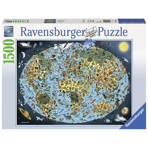 Ravensburger - 1500 piece - Cartoon Earth