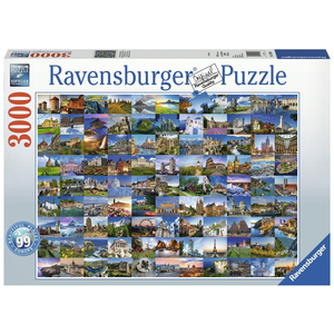 Ravensburger - 3000 piece - 99 Beautiful Places in Europe