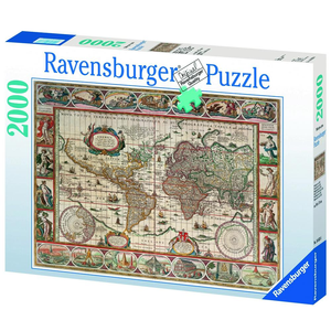 Ravensburger - 2000 piece - Map of the World from 1650