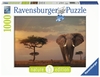 Ravensburger - 1000 piece - Elephant of the Massai Mara-jigsaws-The Games Shop