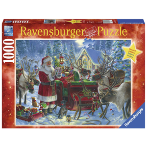 Ravensburger - 1000 piece Xmas - Packing the Sleigh