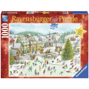 Ravensburger - 1000 piece Xmas - Playful Christmas Day