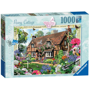 Ravensburger - 1000 piece - Country Cottage, Peony