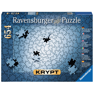 Ravensburger - 654 piece Krypt - Silver Spiral