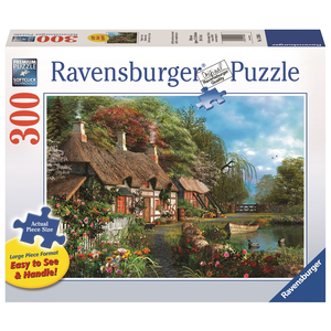 Ravensburger - 300 piece Large Format - Cottage on a Lake