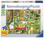 Ravensburger - 500 piece Large Format - At the Dog Park-jigsaws-The Games Shop