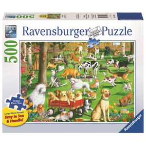 Ravensburger - 500 piece Large Format - At the Dog Park