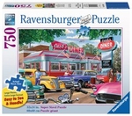 Ravensburger - 750 piece Large Format - Meet you at Jack's Diner-jigsaws-The Games Shop