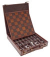 Chess Set - Leather " Norwood"-chess-The Games Shop