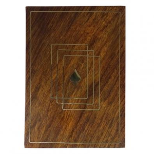 Timber Card Box - Double Deck - Maverick