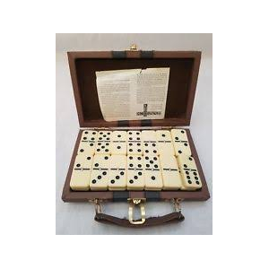 Dominoes - Double 6 - Attache Case (with spinners)