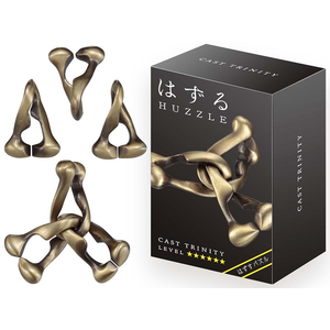Hanayam Cast Puzzle - Level 6 Trinity - Mindteasers-Hanayama Cast : The