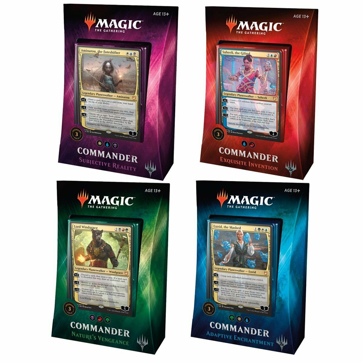 Magic the Gathering Commander 2019 Trading card GamesMagic the Gathering The Games Shop