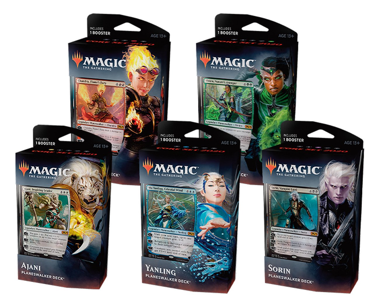 Magic the Gathering 2020 Core (M20) Planeswalker Deck Trading card