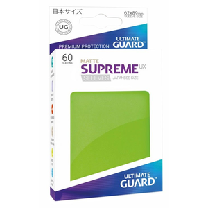 Ultimate Guard Sleeves Japanese Size - Matte Light Green