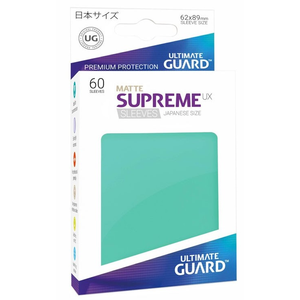 Ultimate Guard Sleeves Japanese Size - Matte Turquoise