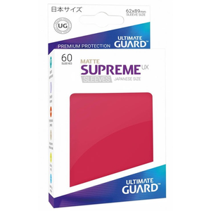 Ultimate Guard Sleeves Japanese Size - Matte Red