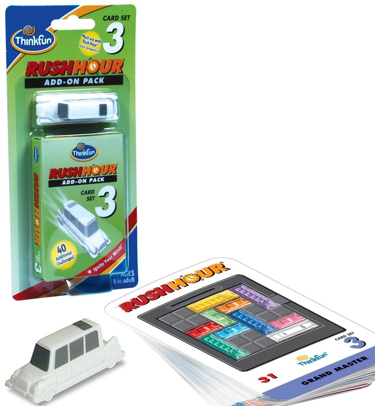 Think Fun Rush Hour expansion pack 3 MindteasersGeneral The Games Shop Board games