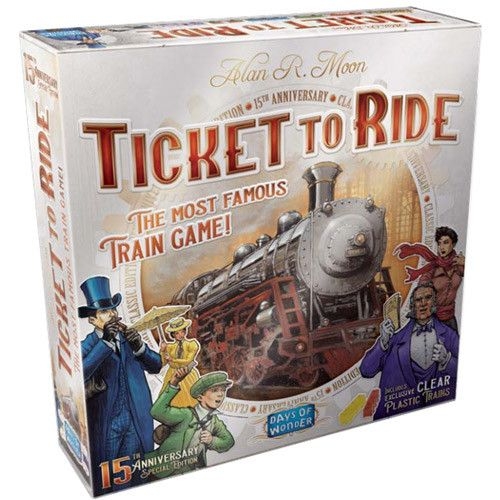 Ticket To Ride 15th Anniversary Edition Usa Board Games