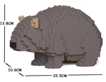 Jekca Sculpture - Wombat-construction-models-craft-The Games Shop