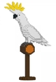 Jekca Sculpture - Sulphur Crested Cockatoo-construction-models-craft-The Games Shop