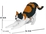 Jekca Sculpture - Calico Cat Stretching