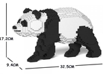 Jekca Sculpture - Panda Walking-construction-models-craft-The Games Shop